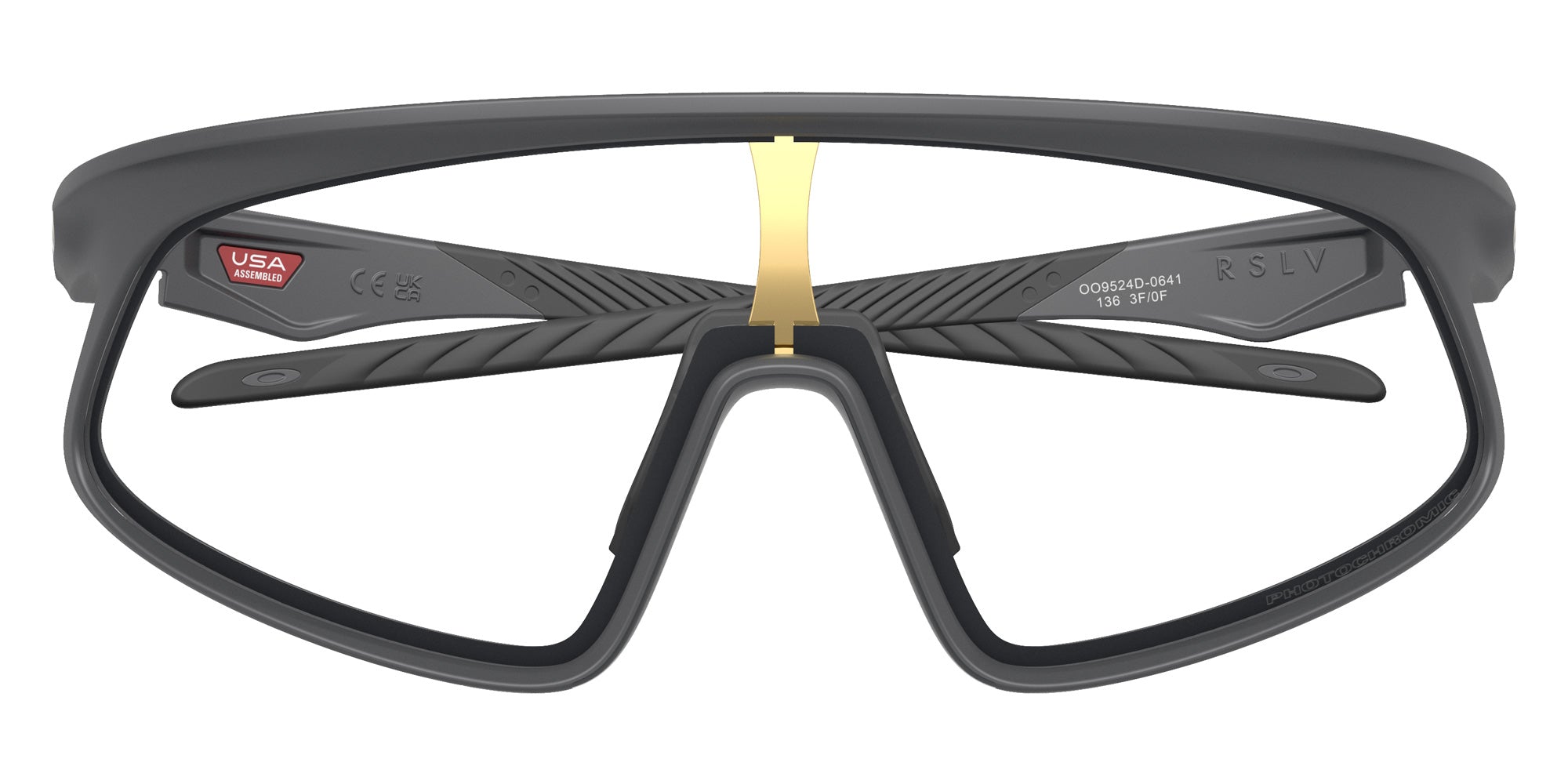 OAKLEY OO9524D RSLV 141 952406 141 - Matte Carbon #id:oo9524d952406_s:110140