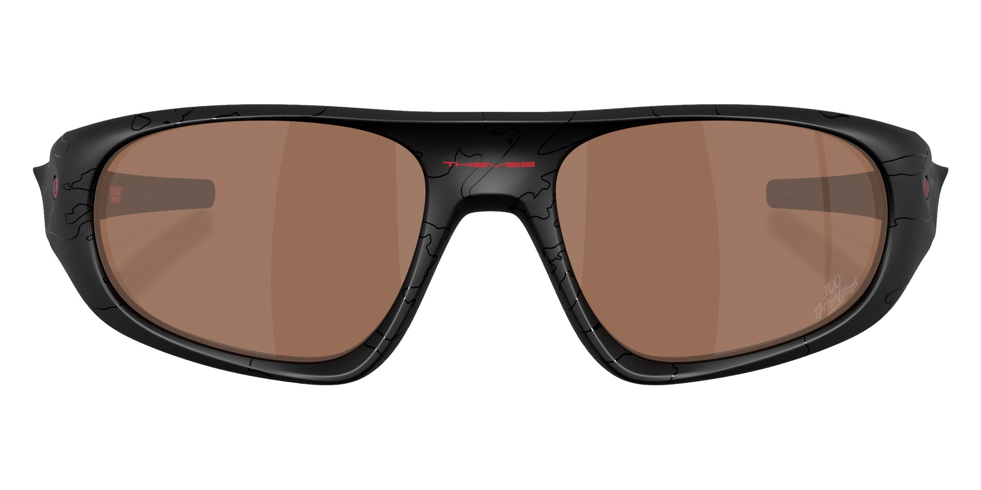OAKLEY OO9528 Neoforma 100 Thieves Collection Oval Sunglasses