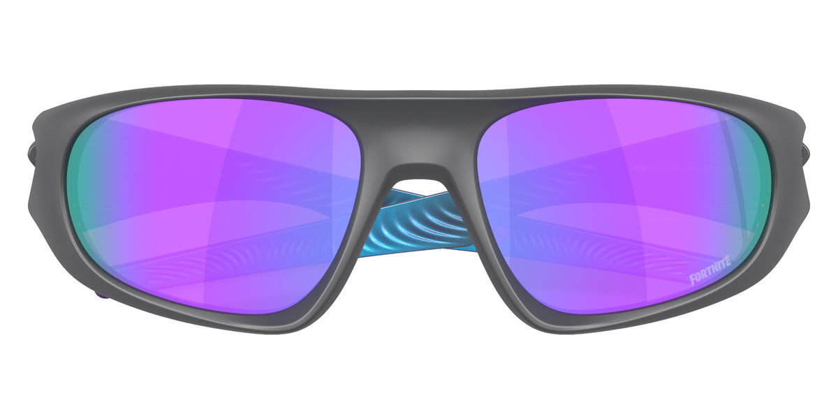 OAKLEY OO9528 Oakley X Fortnite��� Raven Neoforma 952811 60 - Matte Carbon / Prizm Violet Mirrored #id:oo9528952811_s:100135