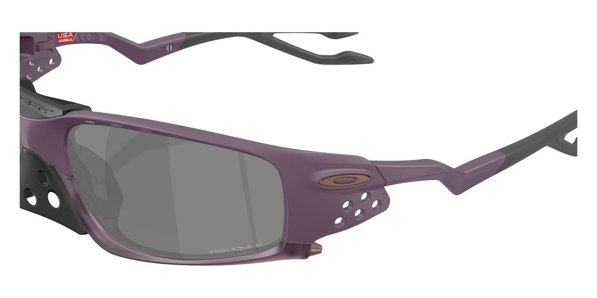 OAKLEY OO9529 Plantaris SQ Obscura Collection 952909 61 - Matte Aubergine / Prizm Black Polarized Mirrored #id:oo9529952909_s:100130