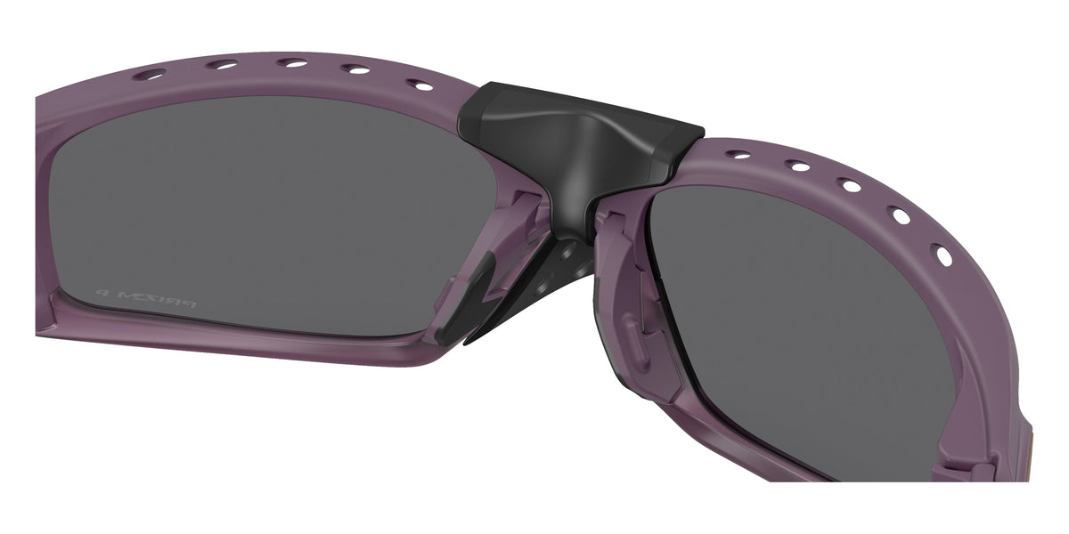 OAKLEY OO9529 Plantaris SQ Obscura Collection 952909 61 - Matte Aubergine / Prizm Black Polarized Mirrored #id:oo9529952909_s:100135