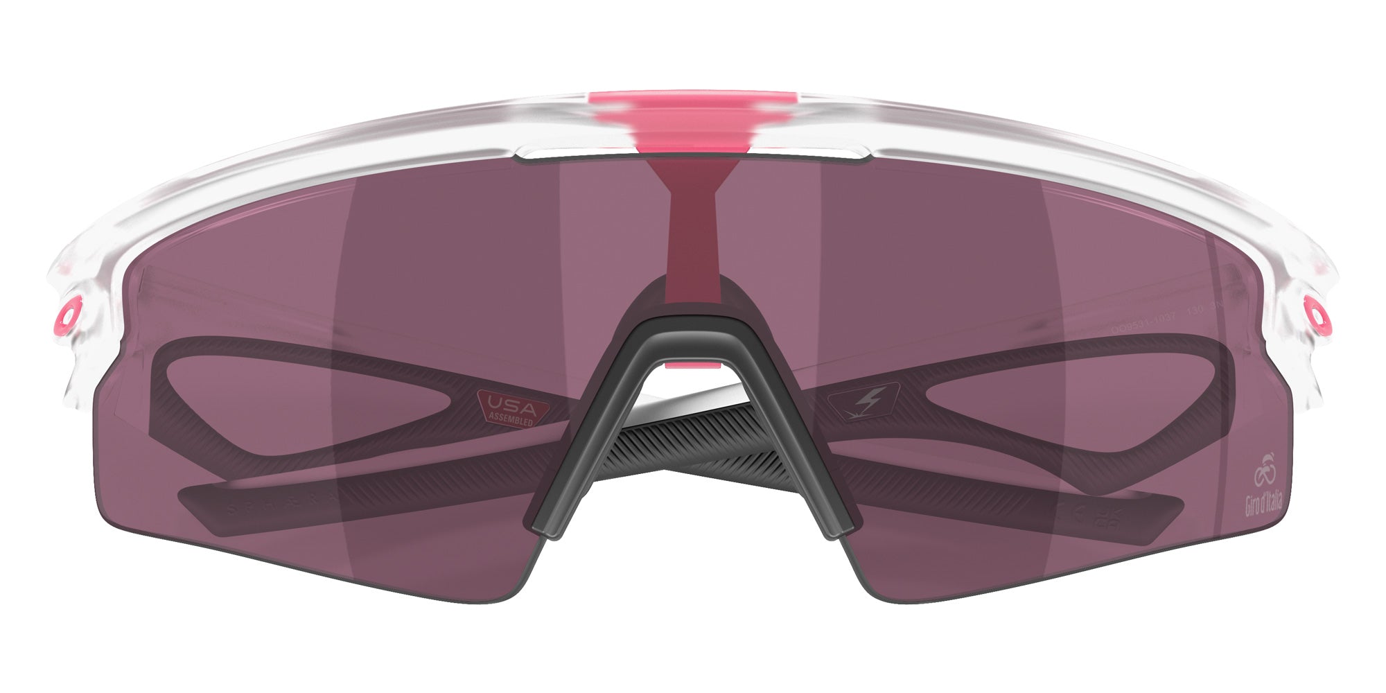 OAKLEY OO9531 Sphaera™ Strike Giro d'Italia Collection 953110 137 - Matte Clear #id:oo9531953110_s:100120