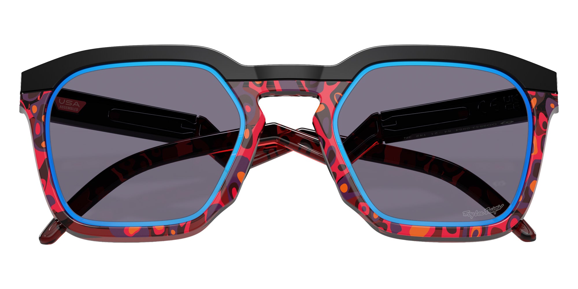 OAKLEY OO9533 HSTN SQ Troy Lee Designs Series 953309 54 - Polished Black #id:oo9533953309_s:100120