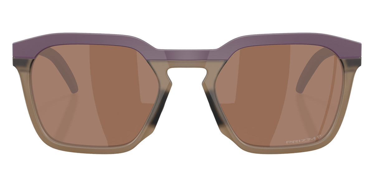 OAKLEY OO9533 HSTN SQ Obscura Collection 953311 54 - Matte Aubergine / Prizm Tungsten Polarized Mirrored #id:oo9533953311_s:100100
