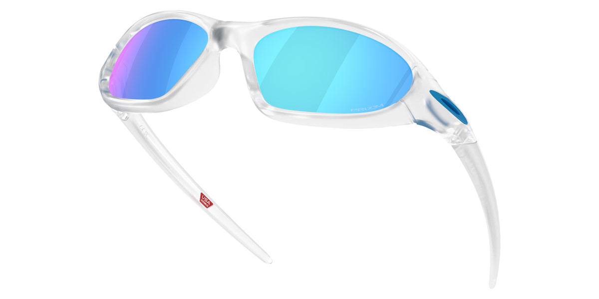 OAKLEY OO9536 Portal Jacket�� 953607 61 - Matte Clear / Prizm Sapphire Mirrored #id:oo9536953607_s:108120