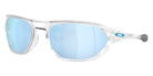 OAKLEY OO9537 Cage Jacket�� 953702 61 - Matte Clear / Prizm Deep Water Polarized Mirrored #id:oo9537953702_s:102105