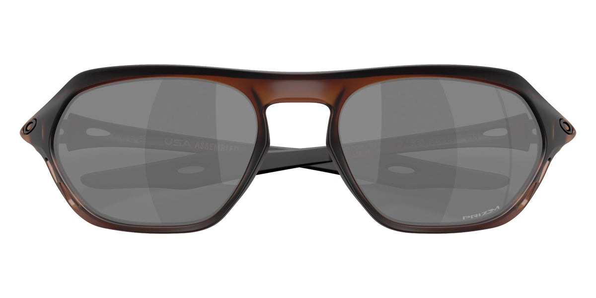 OAKLEY OO9537 Cage Jacket�� 953704 61 - Matte Rootbeer / Prizm Black Mirrored #id:oo9537953704_s:104125