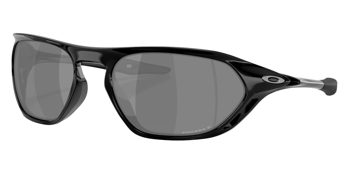 OAKLEY OO9537 Cage Jacket�� 953708 61 - Polished Black / Prizm Black Polarized Mirrored #id:oo9537953708_s:110105