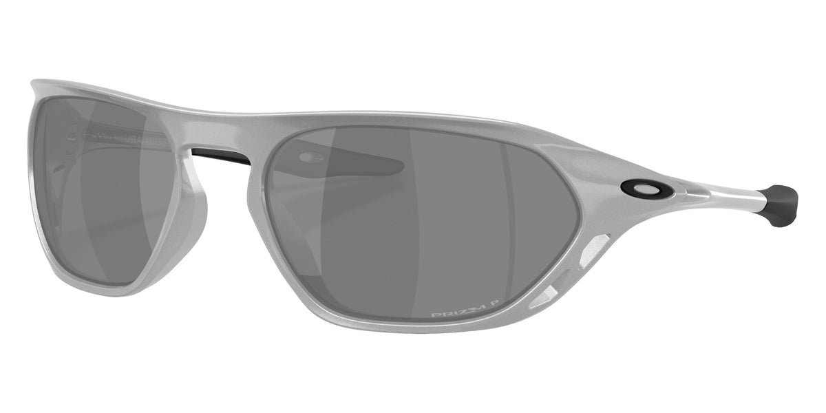 OAKLEY OO9537 Cage Jacket�� 953709 61 - X Silver / Prizm Black Polarized Mirrored #id:oo9537953709_s:112105