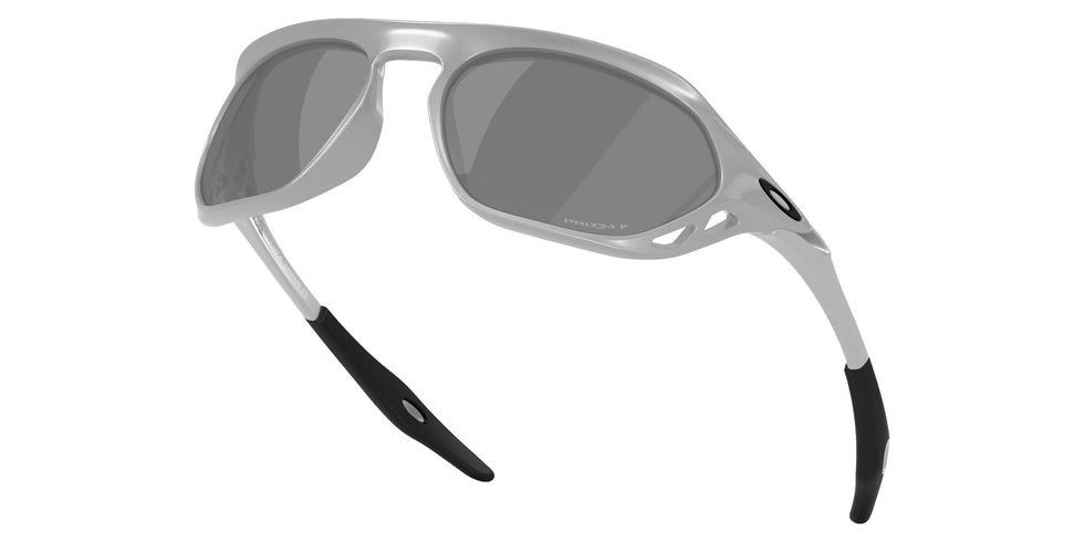 OAKLEY OO9537 Cage Jacket�� 953709 61 - X Silver / Prizm Black Polarized Mirrored #id:oo9537953709_s:112120