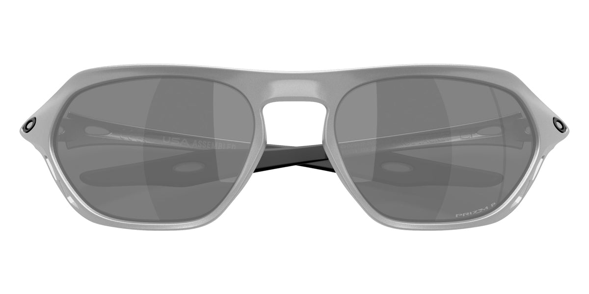 OAKLEY OO9537 Cage Jacket�� 953709 61 - X Silver / Prizm Black Polarized Mirrored #id:oo9537953709_s:112125