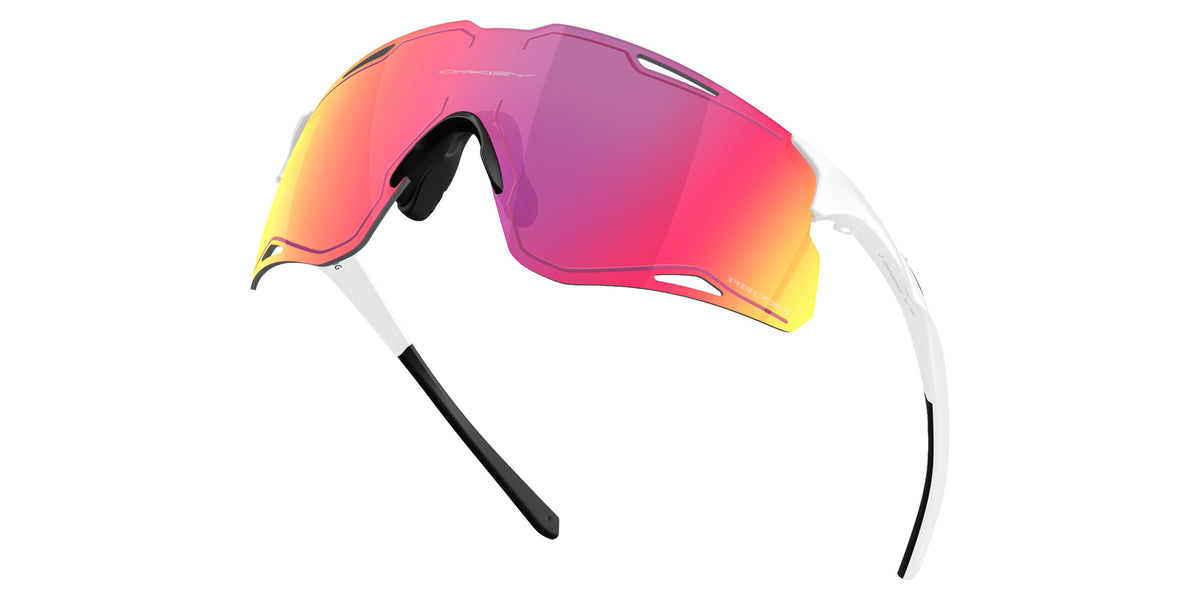OAKLEY OO9538D Cybr Lightning 953804 140 - White / Prizm Road Mirrored #id:oo9538d953804_s:106120
