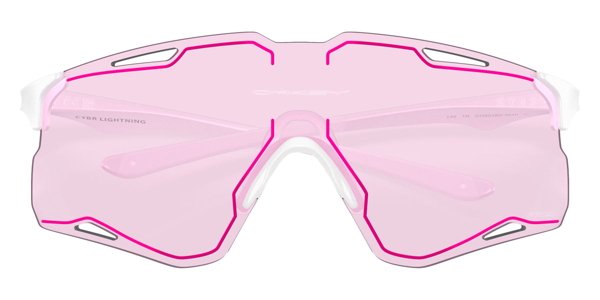 OAKLEY OO9538D Cybr Lightning 953806 140 - White / Prizm Low Light #id:oo9538d953806_s:108125