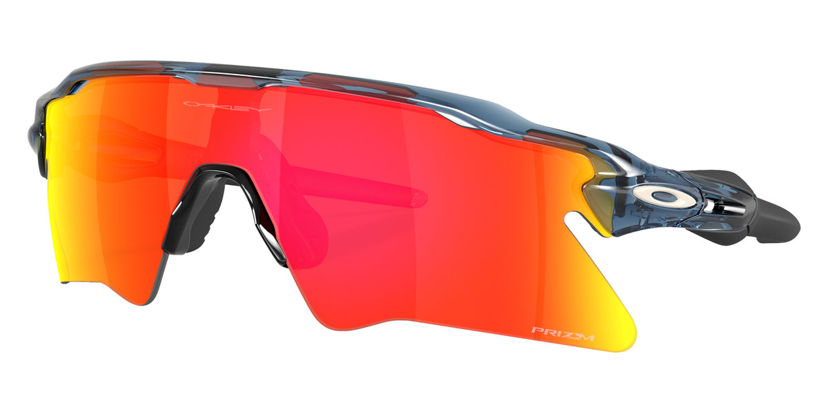 OAKLEY OO9541 Radar�� EV Heater 954107 137 - Transparent Abyss / Prizm Ruby Mirrored #id:oo9541954107_s:112105