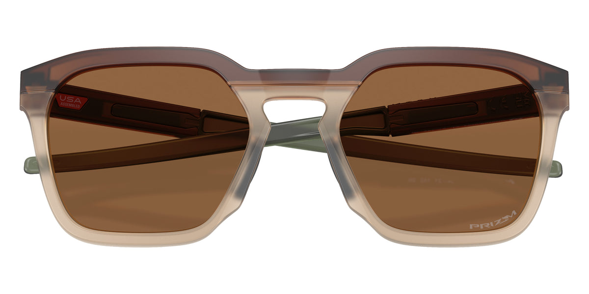 OAKLEY OO9555 HSTN SQ 2.0 955502 54 - Matte Rootbeer / Prizm Bronze #id:oo9555955502_s:102125
