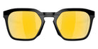 OAKLEY OO9555 HSTN SQ 2.0 955507 54 - Polished Black / Prizm 24K Polarized Mirrored #id:oo9555955507_s:112100