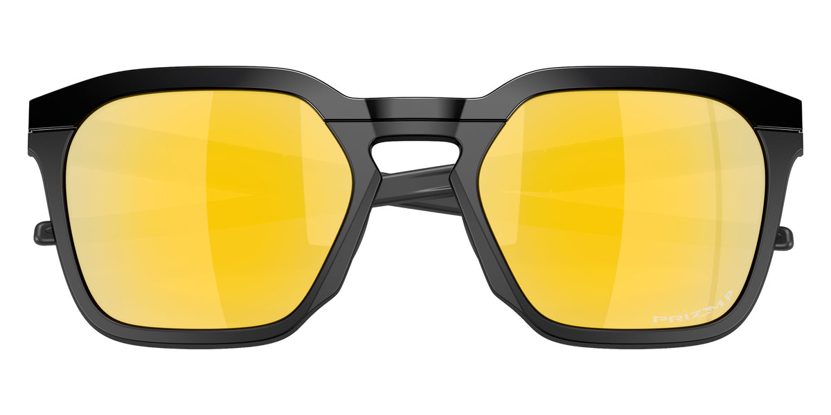 OAKLEY OO9555 HSTN SQ 2.0 955507 54 - Polished Black / Prizm 24K Polarized Mirrored #id:oo9555955507_s:112125