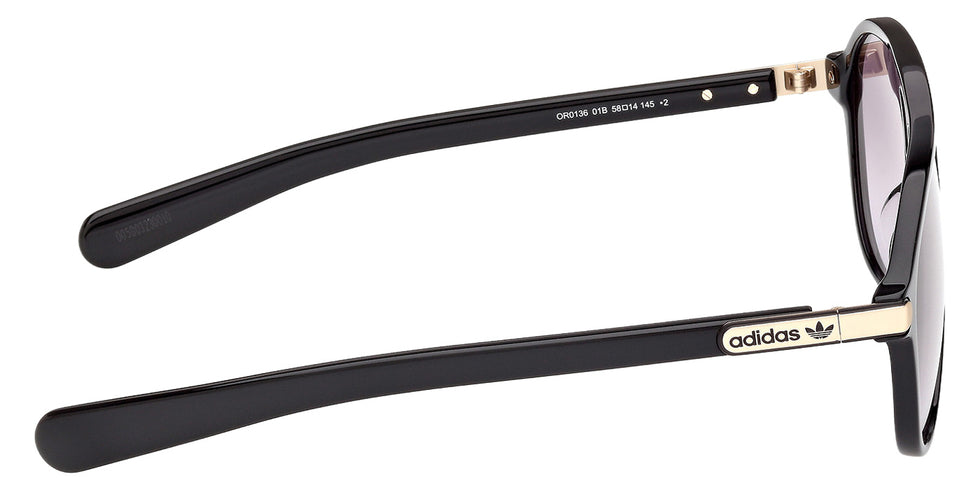 Adidas OR0136 01B 58 - Shiny Black / Gradient Smoke #id:or013601b_s:100130