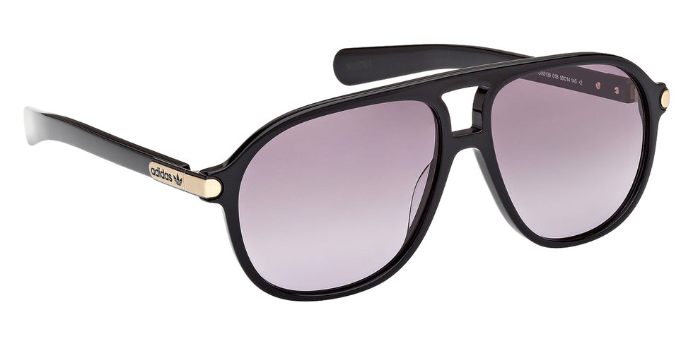 Adidas OR0136 01B 58 - Shiny Black / Gradient Smoke #id:or013601b_s:100135