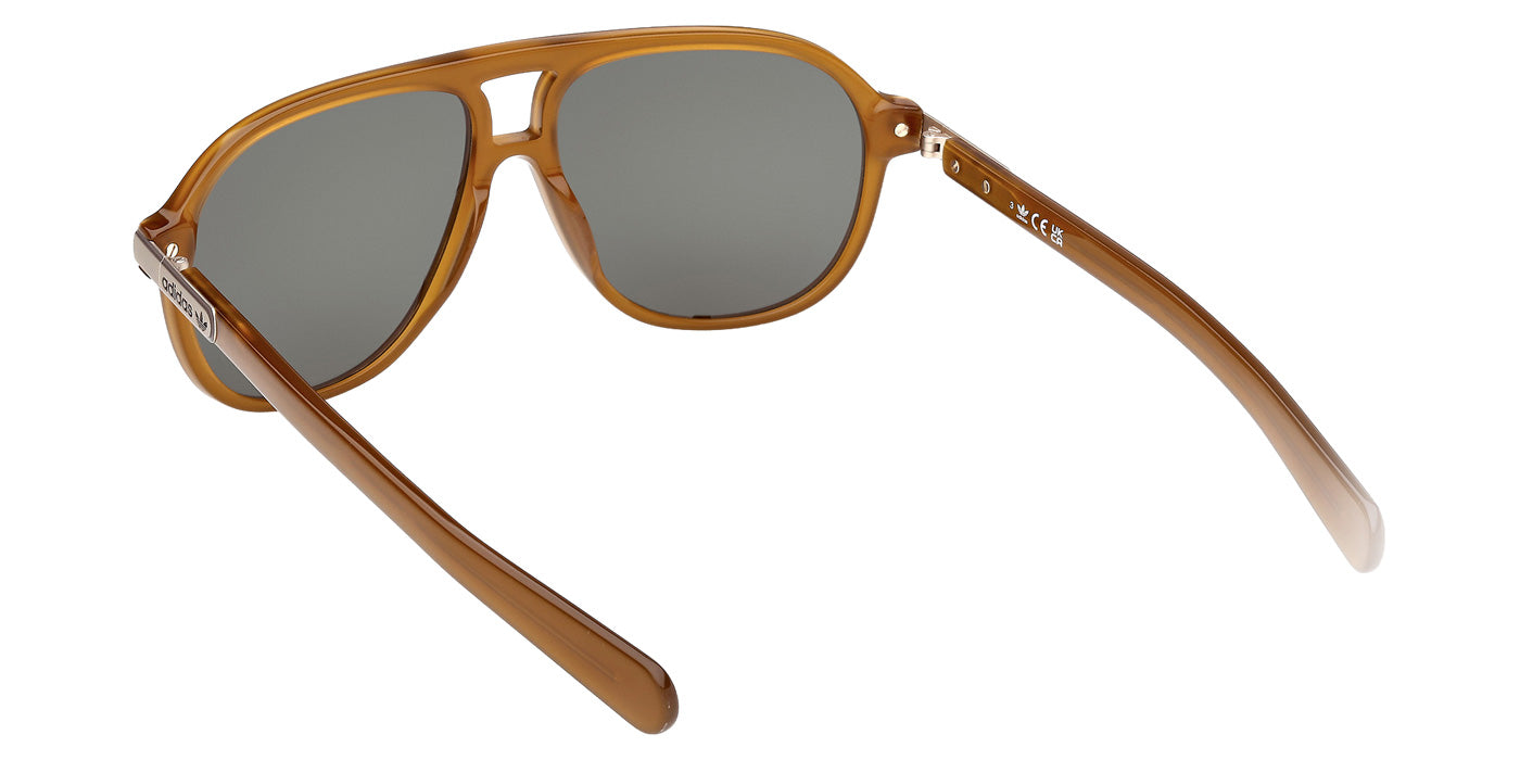 Adidas OR0136 42Q 58 - Shiny Light Orange / Green Mirrored #id:or013642q_s:102115