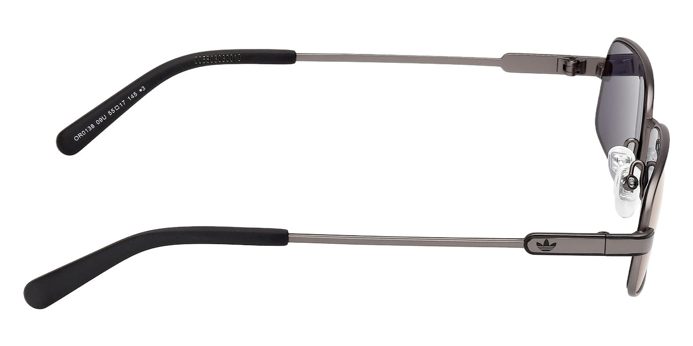 Adidas OR0138 09U 55 - Matte Gunmetal / Bordeaux Mirrored #id:or013809u_s:100130