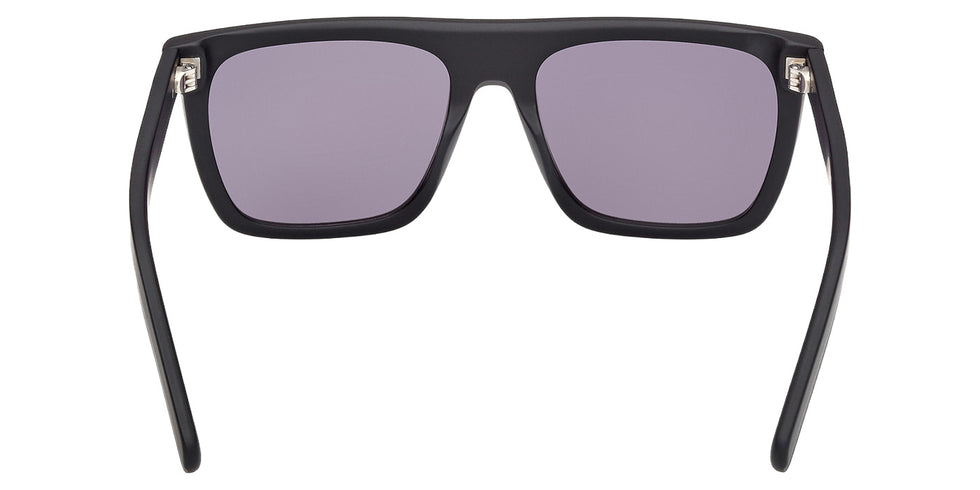 Adidas OR0140 02X 55 - Matte Black / Blue Mirrored #id:or014002x_s:102120