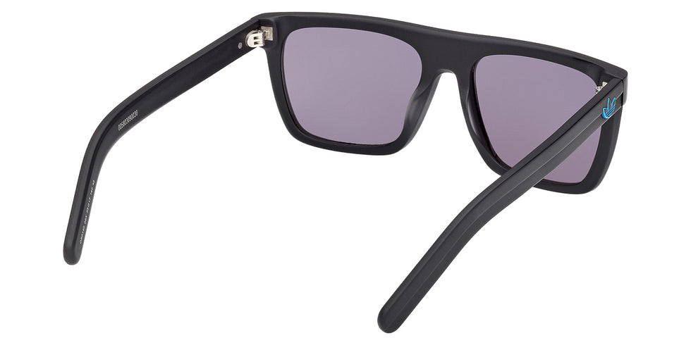 Adidas OR0140 02X 55 - Matte Black / Blue Mirrored #id:or014002x_s:102125