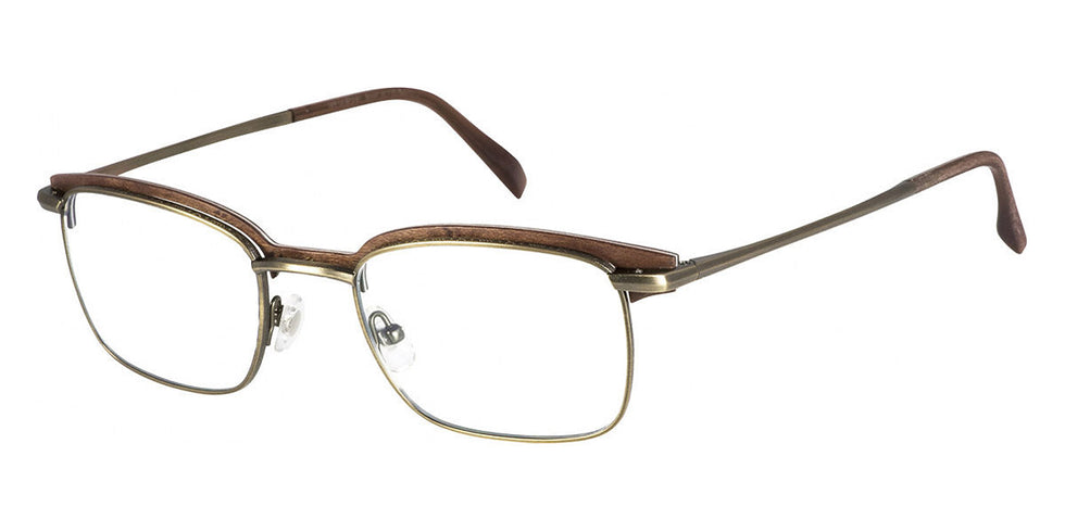 Gold & Wood GAW ORSAY 02 02 50 - Antique Gold/Brown Bird's Eye Maple