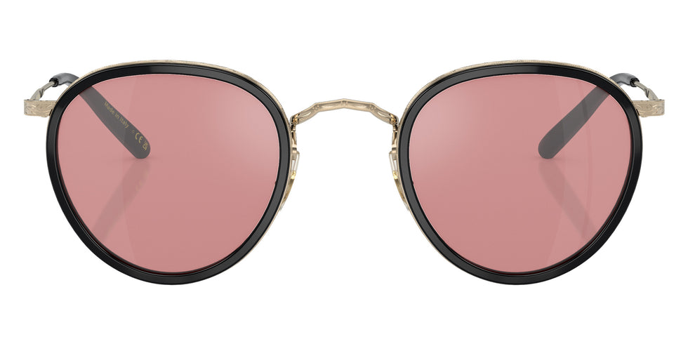 Oliver Peoples OV1104S MP-2 Sun 51453E 48 - Black/Gold / Magenta Photochromic Mirrored #id:ov1104s51453e_s:100100