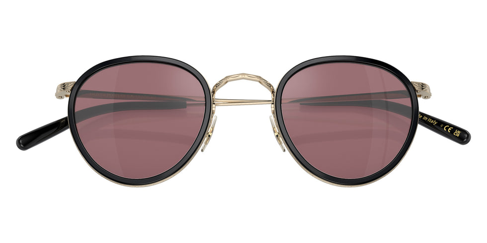 Oliver Peoples OV1104S MP-2 Sun 51453E 48 - Black/Gold / Magenta Photochromic Mirrored #id:ov1104s51453e_s:100135