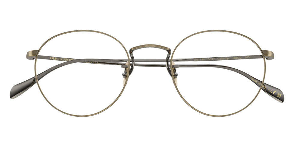 Oliver Peoples OV1186 Coleridge 5039 52 - Antique Gold #id:ov11865039_s:102125