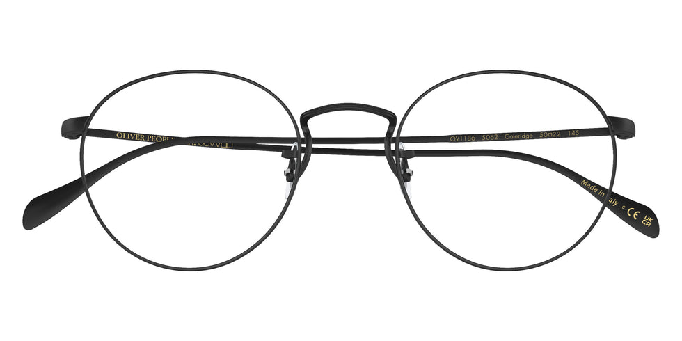 Oliver Peoples OV1186 Coleridge 5062 52 - Matte Black #id:ov11865062_s:104125