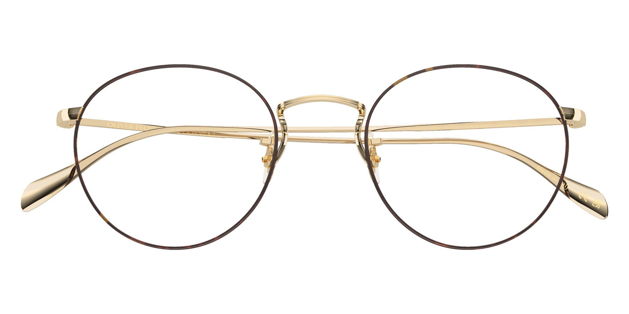Oliver Peoples OV1186 Coleridge 5295 52 - Soft Gold/Amber DTBK Foil #id:ov11865295_s:108125