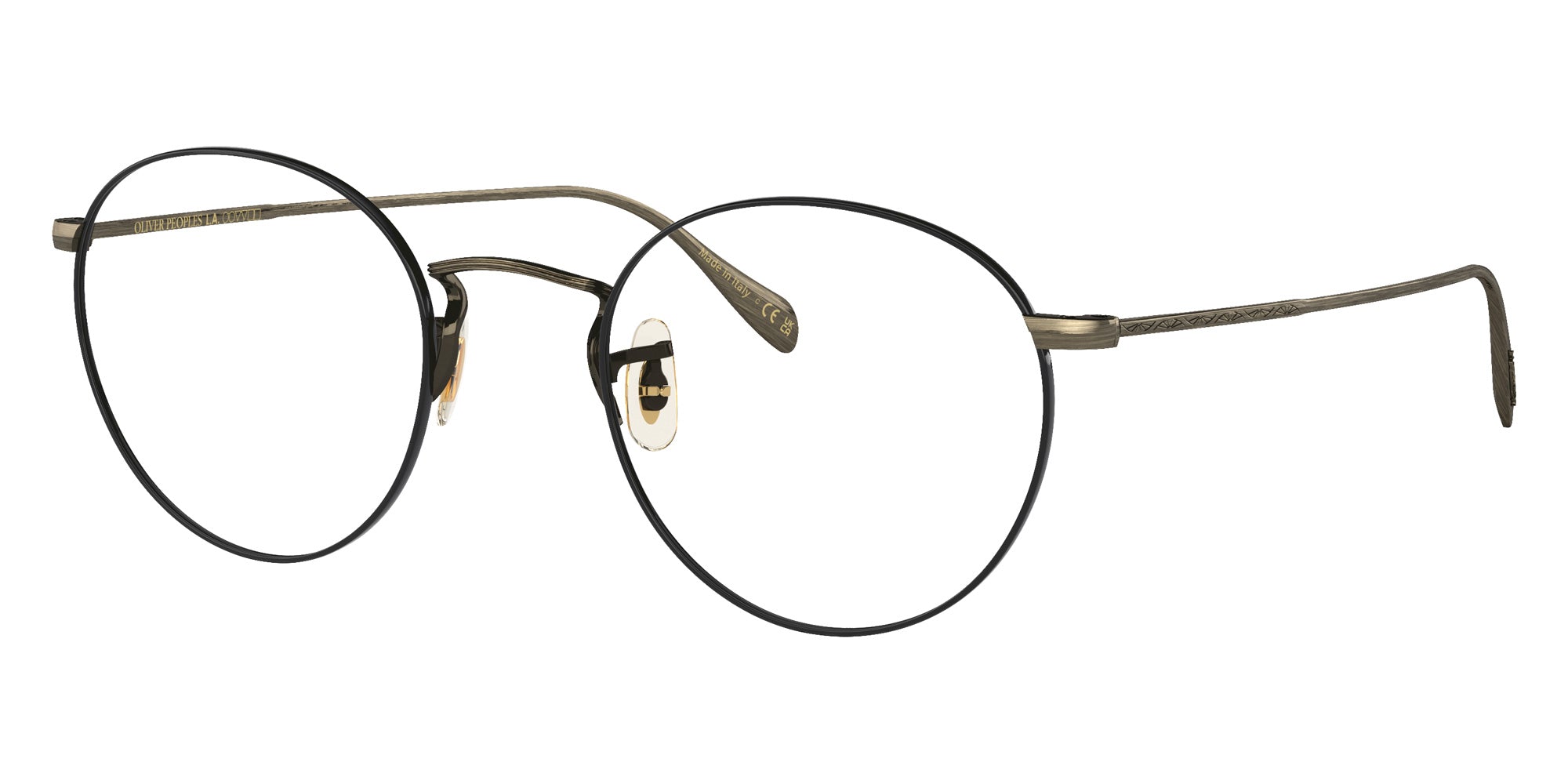 Oliver Peoples OV1186 Coleridge 5296 52 - New Antique Gold/Black #id:ov11865296_s:110105