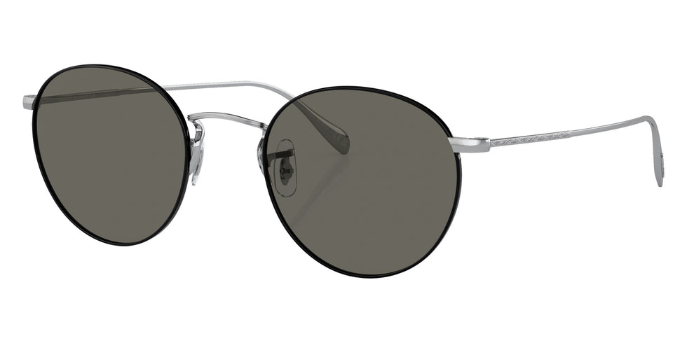 Oliver Peoples OV1186S Coleridge Sun 5306R5 50 - Silver-Black / Carbon Gray #id:ov1186s5306r5_s:100105