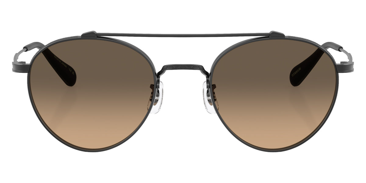 Oliver Peoples OV1223ST Brunner 50629N 49 - Matte Black / Coastal Gray Gradient Polarized #id:ov1223st50629n_s:102100