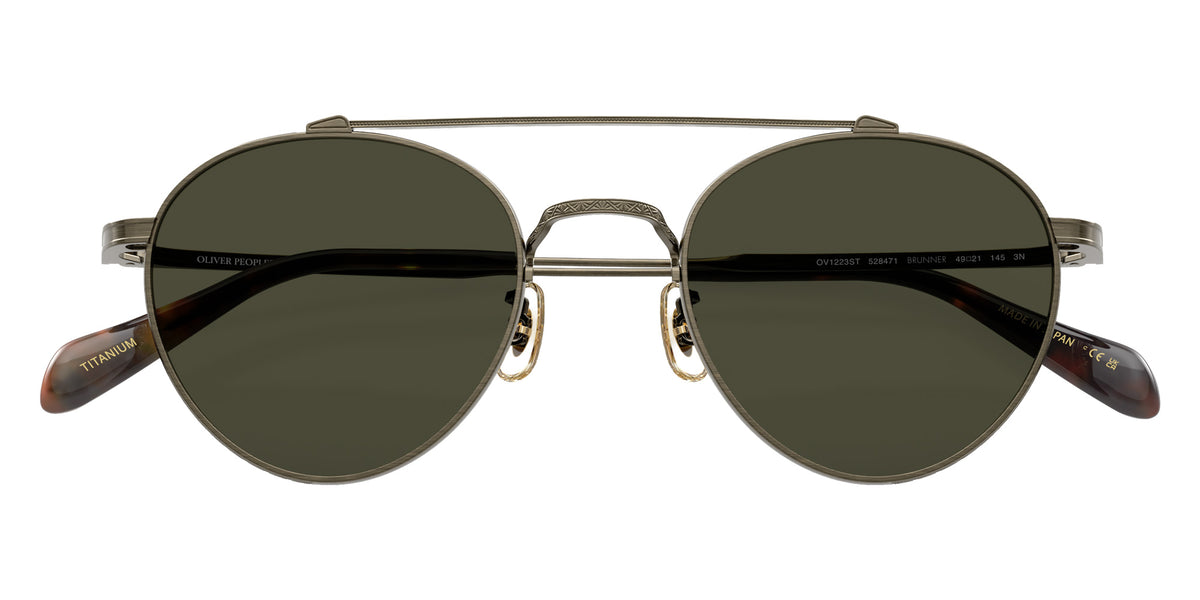 Oliver Peoples OV1223ST Brunner 528471 49 - Antique Gold / G-15 #id:ov1223st528471_s:104125
