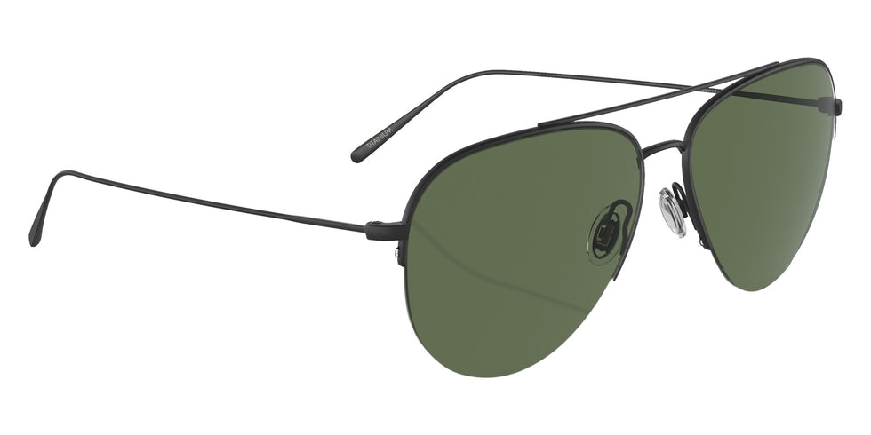 Oliver Peoples OV1303ST Cleamons 50629A 60 - Matte Black / Green Polarized #id:ov1303st50629a_s:100120