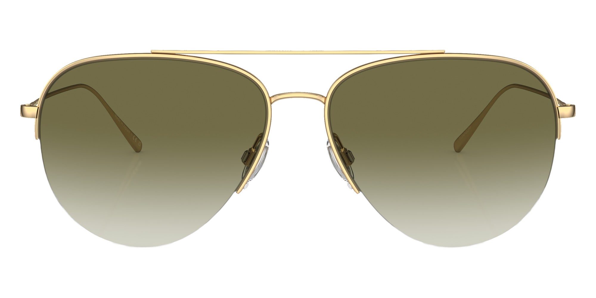 Oliver Peoples OV1303ST Cleamons 52928E 60 - Gold / Olive Gradient #id:ov1303st52928e_s:102100