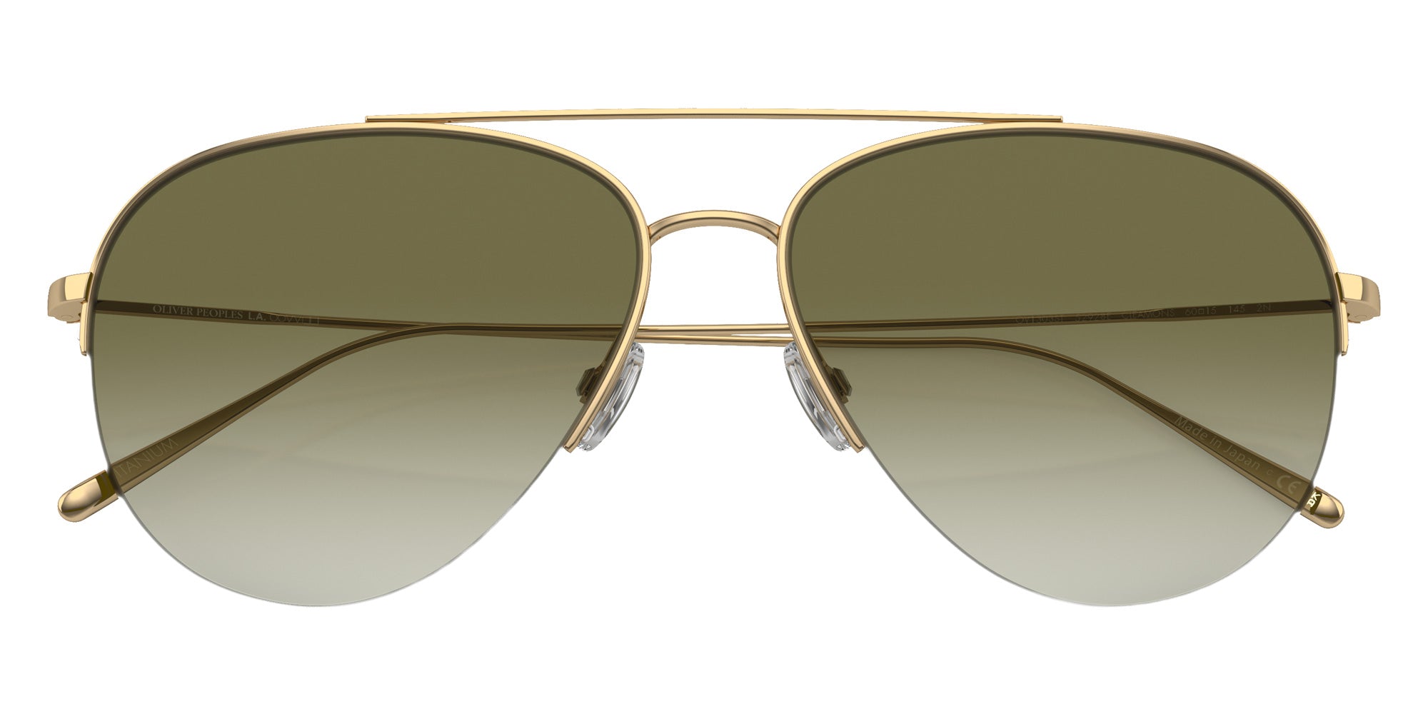 Oliver Peoples OV1303ST Cleamons 52928E 60 - Gold / Olive Gradient #id:ov1303st52928e_s:102125