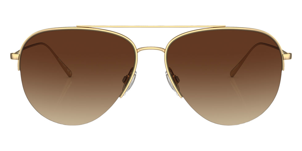 Oliver Peoples OV1303ST Cleamons 5292Q1 60 - Gold / Dark Brown Gradient Mirrored #id:ov1303st5292q1_s:104100