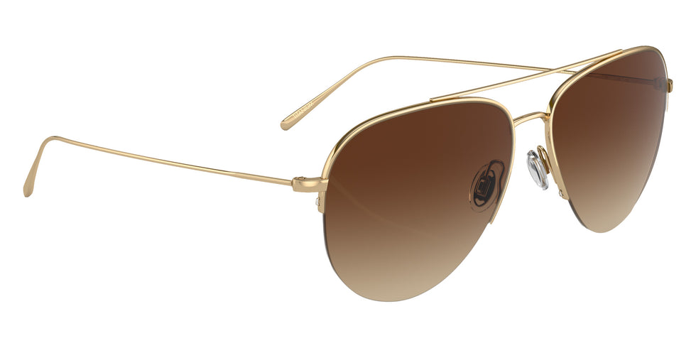 Oliver Peoples OV1303ST Cleamons 5292Q1 60 - Gold / Dark Brown Gradient Mirrored #id:ov1303st5292q1_s:104120