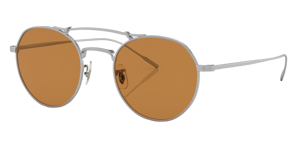 Oliver Peoples OV1309ST Reymont 503653 49 - Silver / Cognac #id:ov1309st503653_s:100105