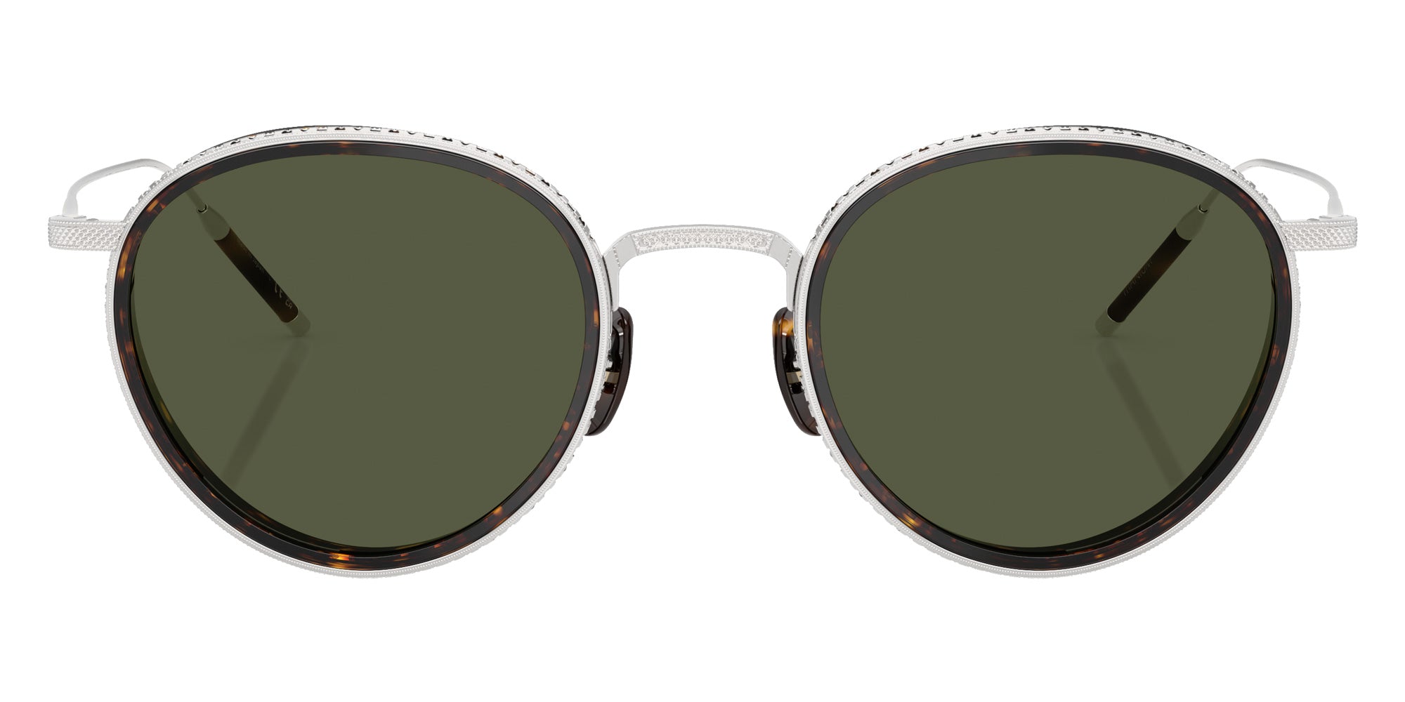 Oliver Peoples OV1318ST TK-8 Sun Gold Plated 527652 48 - 18k White Gold Plated / G-15 #id:ov1318st527652_s:100100