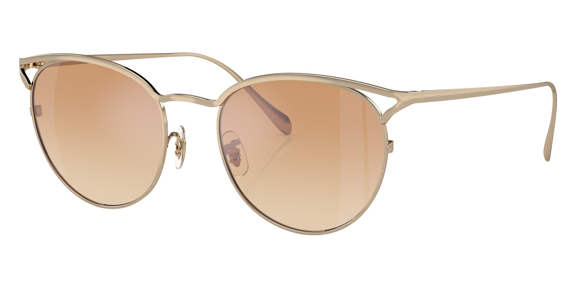 Oliver Peoples OV1319T Aviara 5252 52 - Brushed Gold / Coral Gradient Wash #id:ov1319t5252_s:100105