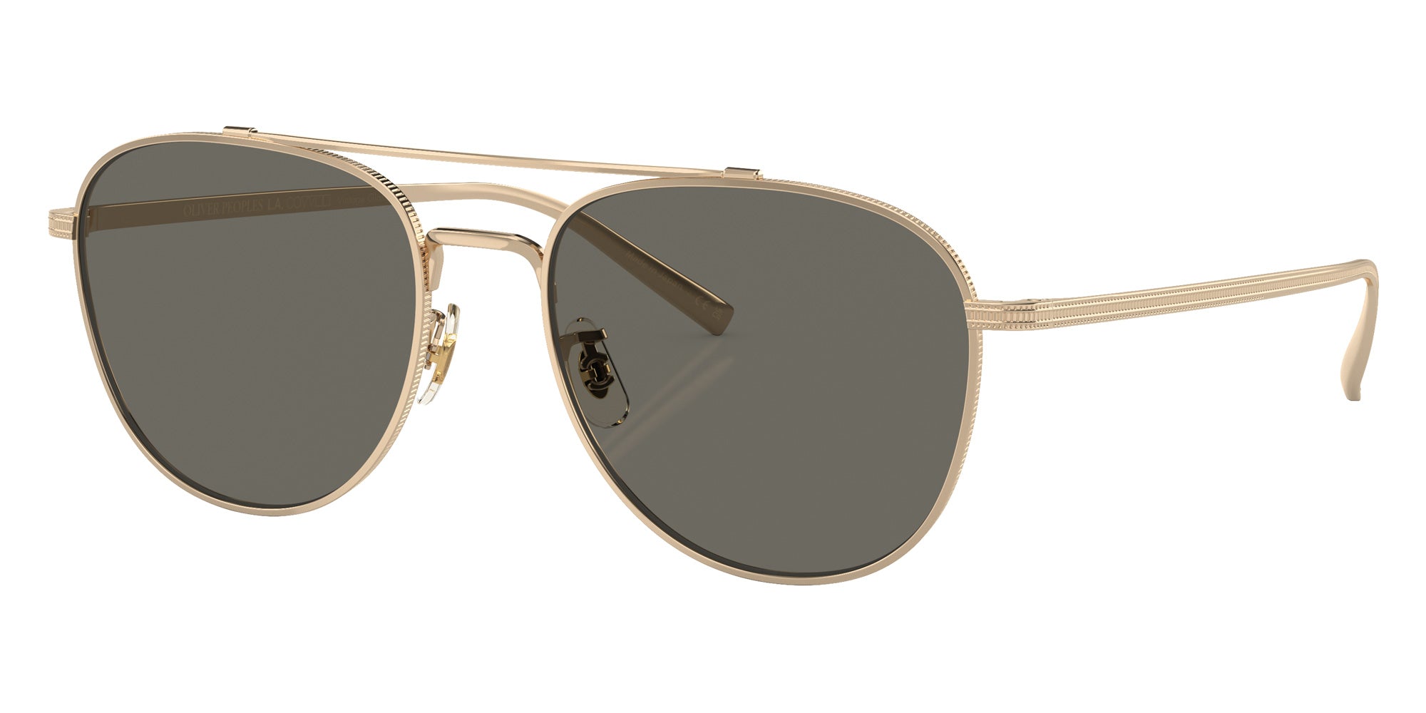 Oliver Peoples OV1335ST Rivetti 5035R5 55 - Gold / Carbon Gray #id:ov1335st5035r5_s:100105