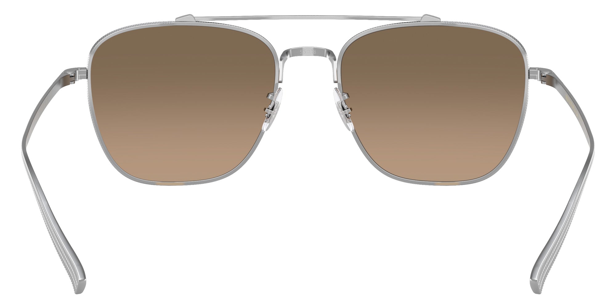 Oliver Peoples OV1349ST Avison 5036GN 55 - Silver / Sandstone Gradient Polarized #id:ov1349st5036gn_s:102115