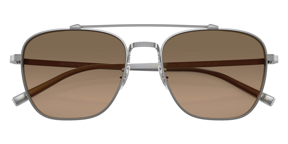 Oliver Peoples OV1349ST Avison 5036GN 55 - Silver / Sandstone Gradient Polarized #id:ov1349st5036gn_s:102125