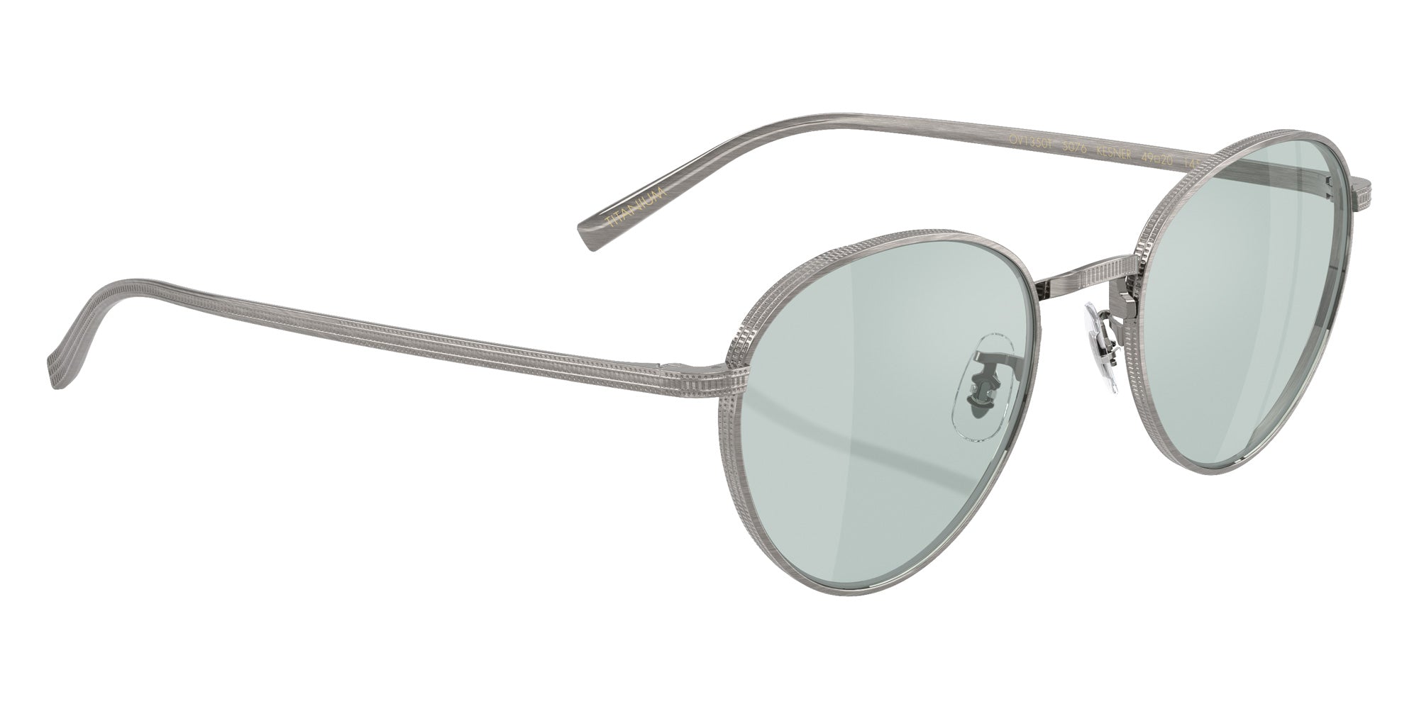Oliver Peoples OV1350T Kesner 5076 49 - Pewter / Sea Mist Mirrored #id:ov1350t5076_s:100120