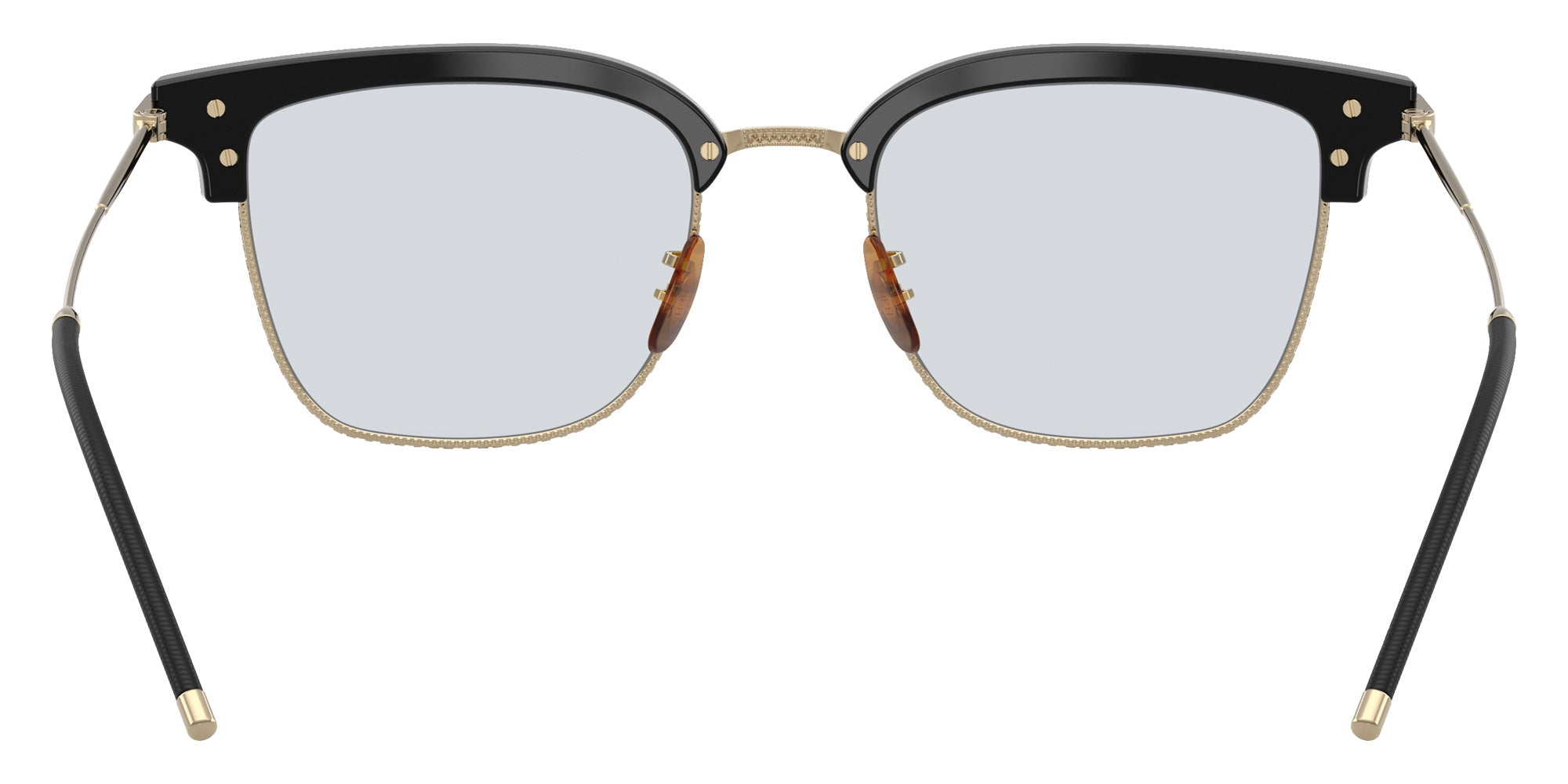 Oliver Peoples OV1354T TK-12 5035 50 - Black/Gold / Demo Lens Blue Wash #id:ov1354t5035_s:100115